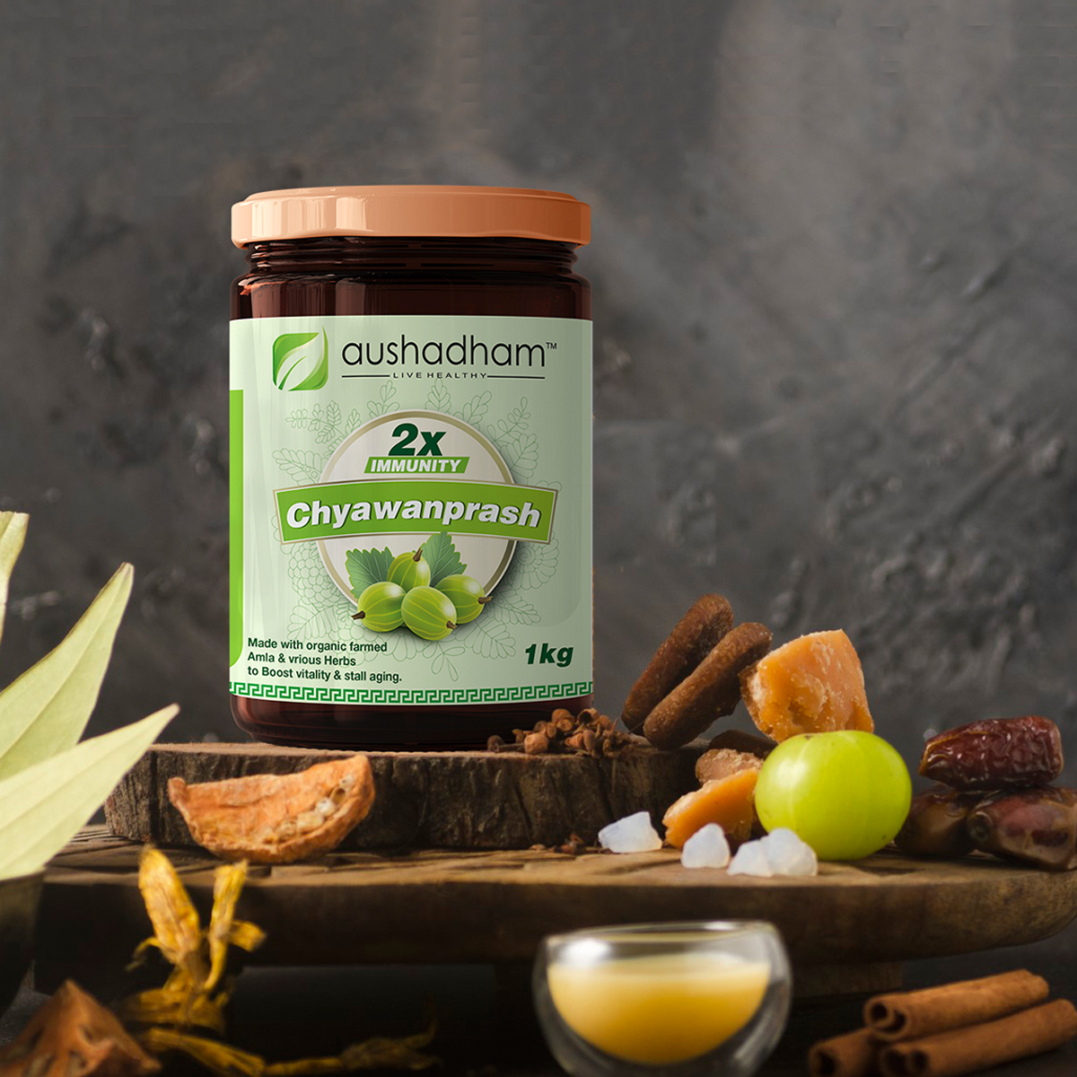 Chyawanprash Label Design